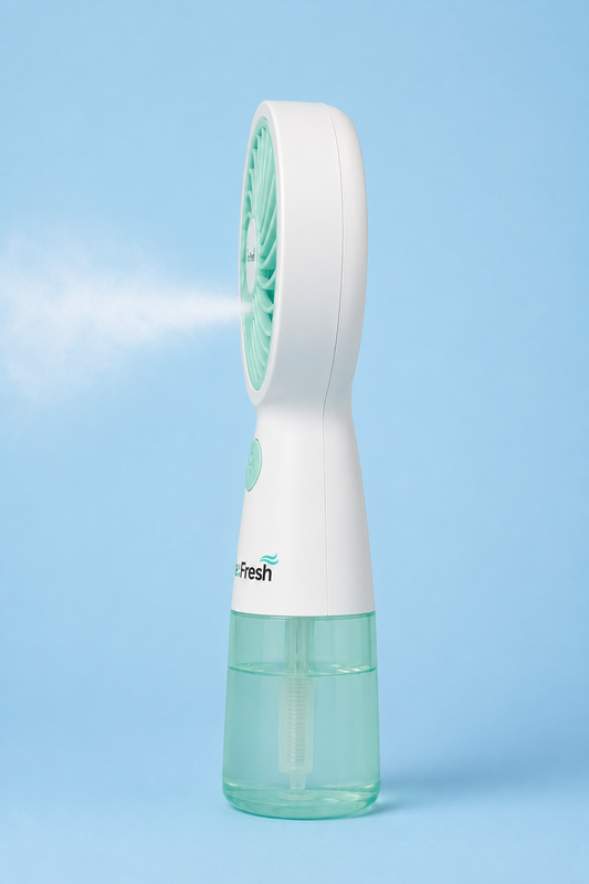 Re:Fresh Portable Misting Fan – Fan + Mist Combo for Extra Chill