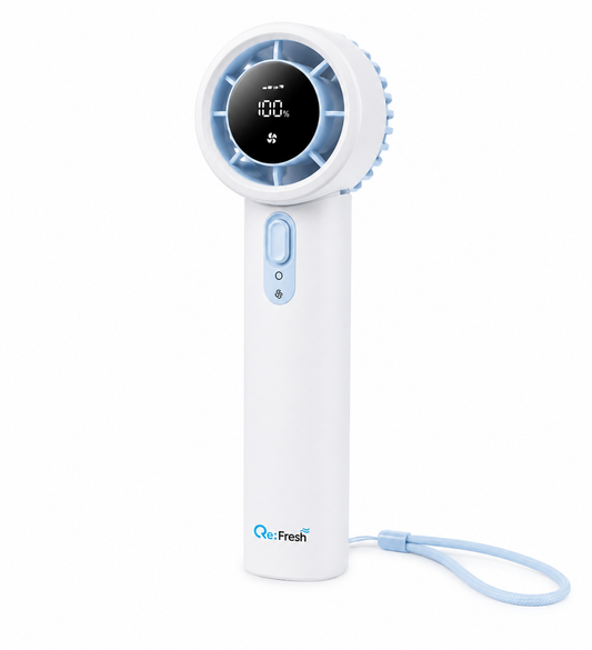 Re:Fresh Mini Handheld Fan – Pocket-Sized Cooling Anywhere