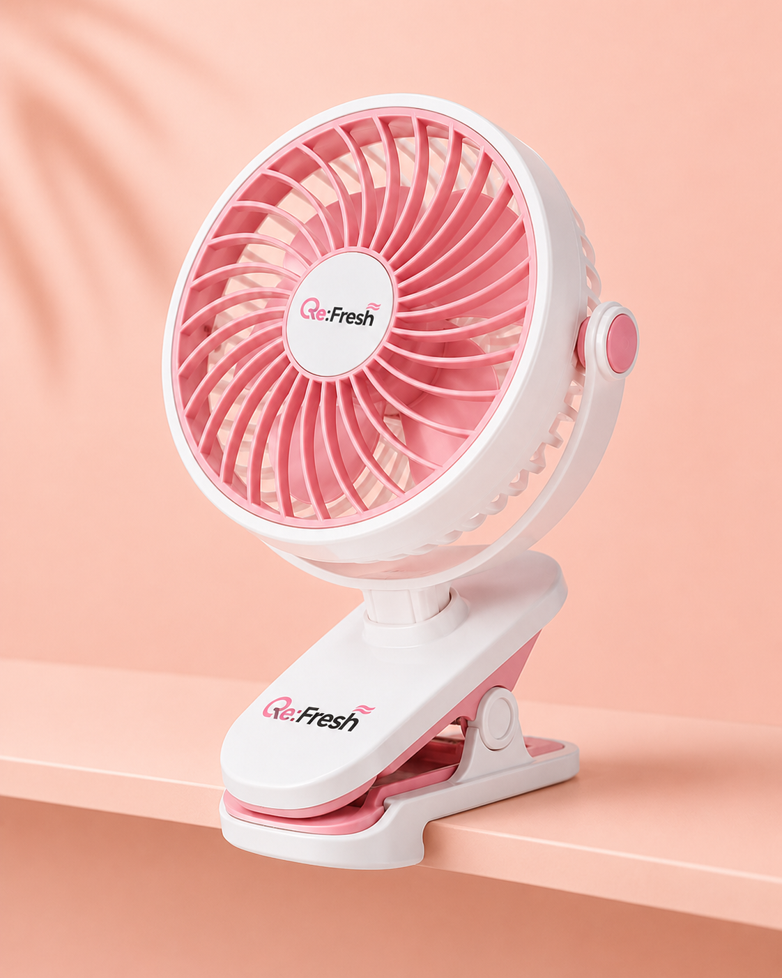 Re:Fresh Rechargeable Clip Fan – Clips Anywhere, Cools Everywhere